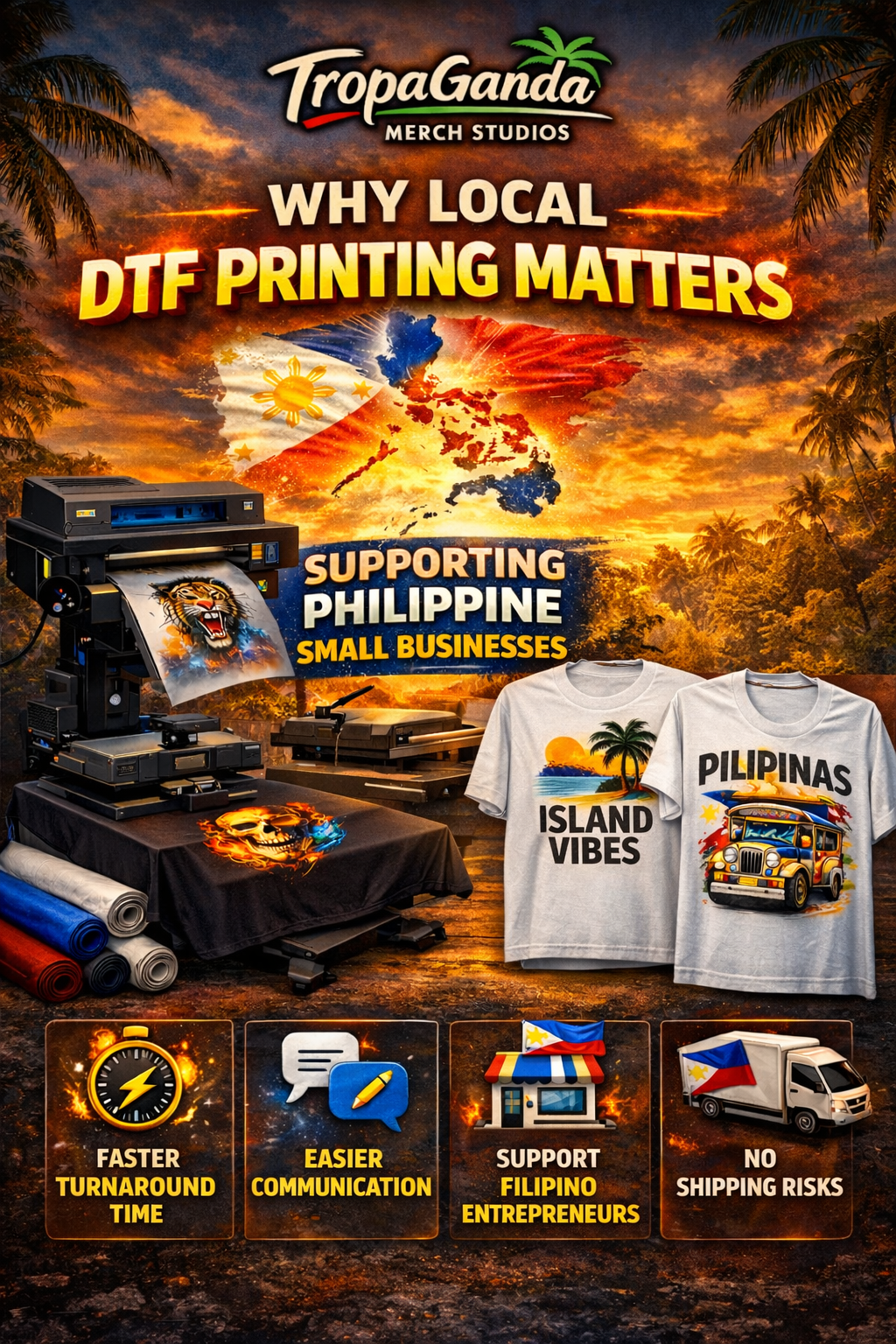 Why Local DTF Printing Matters: Supporting Philippine Small Businesses