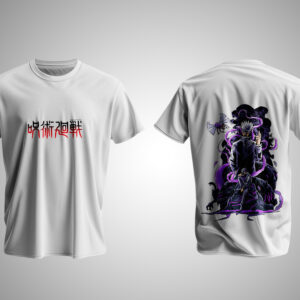 Tropaganda | Jujutsu Kaisen Gojo Infinity Anime T-Shirt – Black & White Unisex