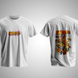 Naruto Sage Mode Graphic T-Shirt 2nd Edition- Premium Back Print Anime Streetwear Tee -Tropaganda