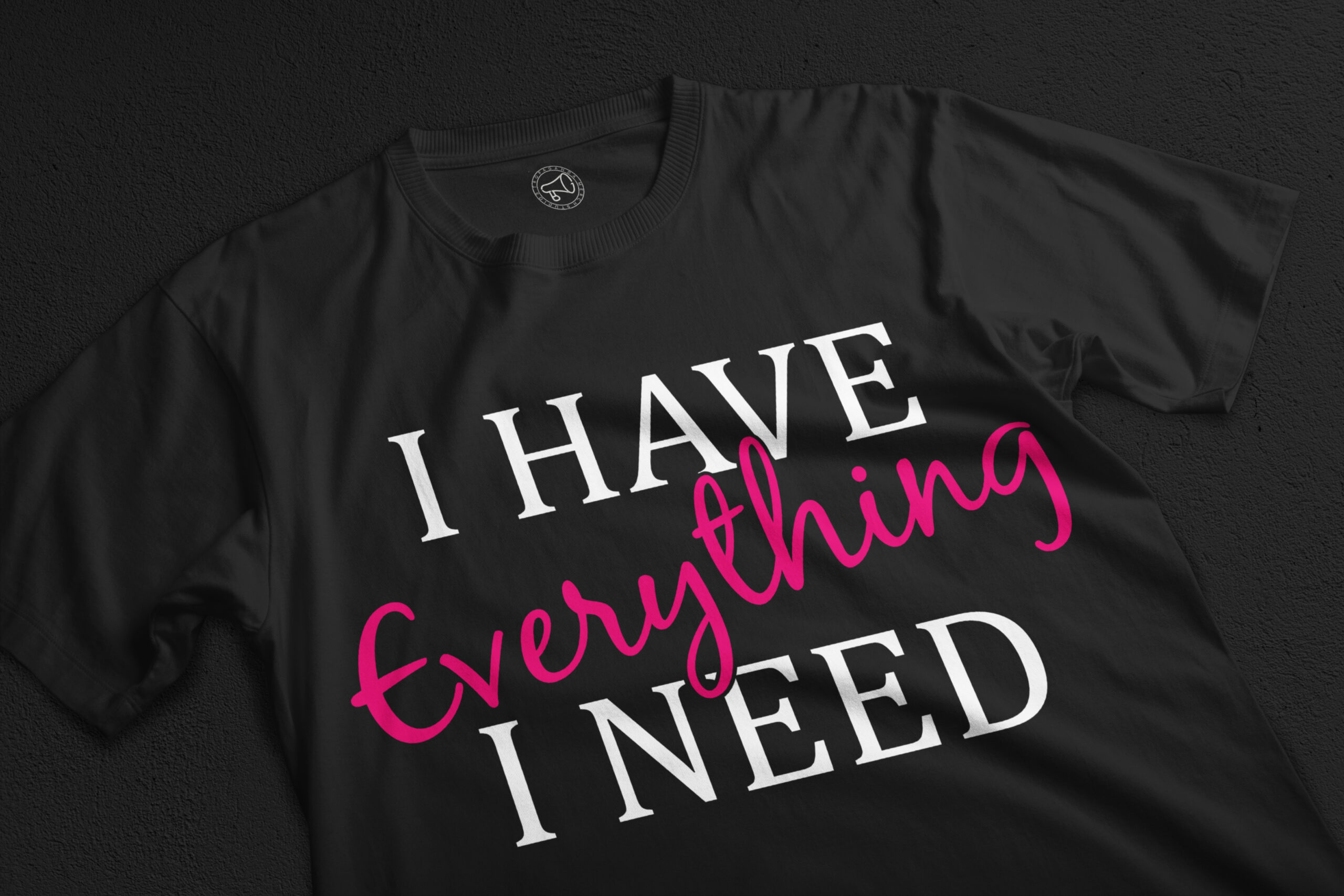 “I Am Everything” Couple Valentine T-Shirt – Minimal Love Statement - Image 3