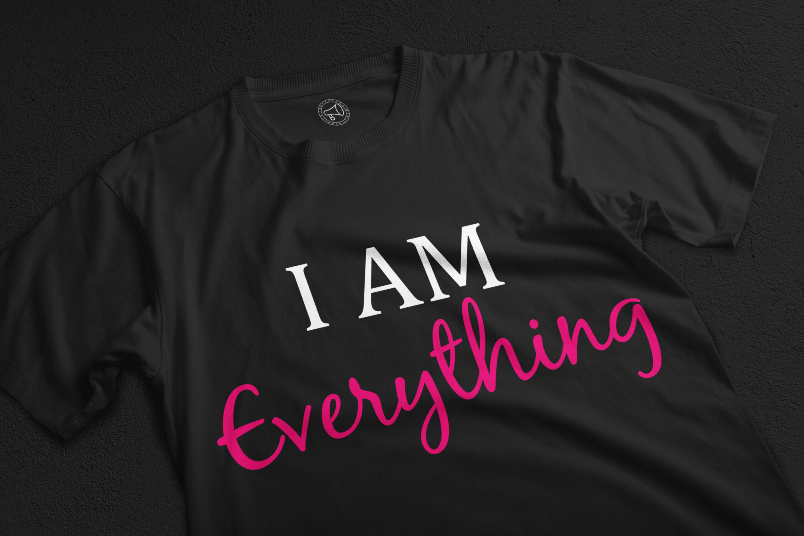 “I Am Everything” Couple Valentine T-Shirt – Minimal Love Statement - Image 2