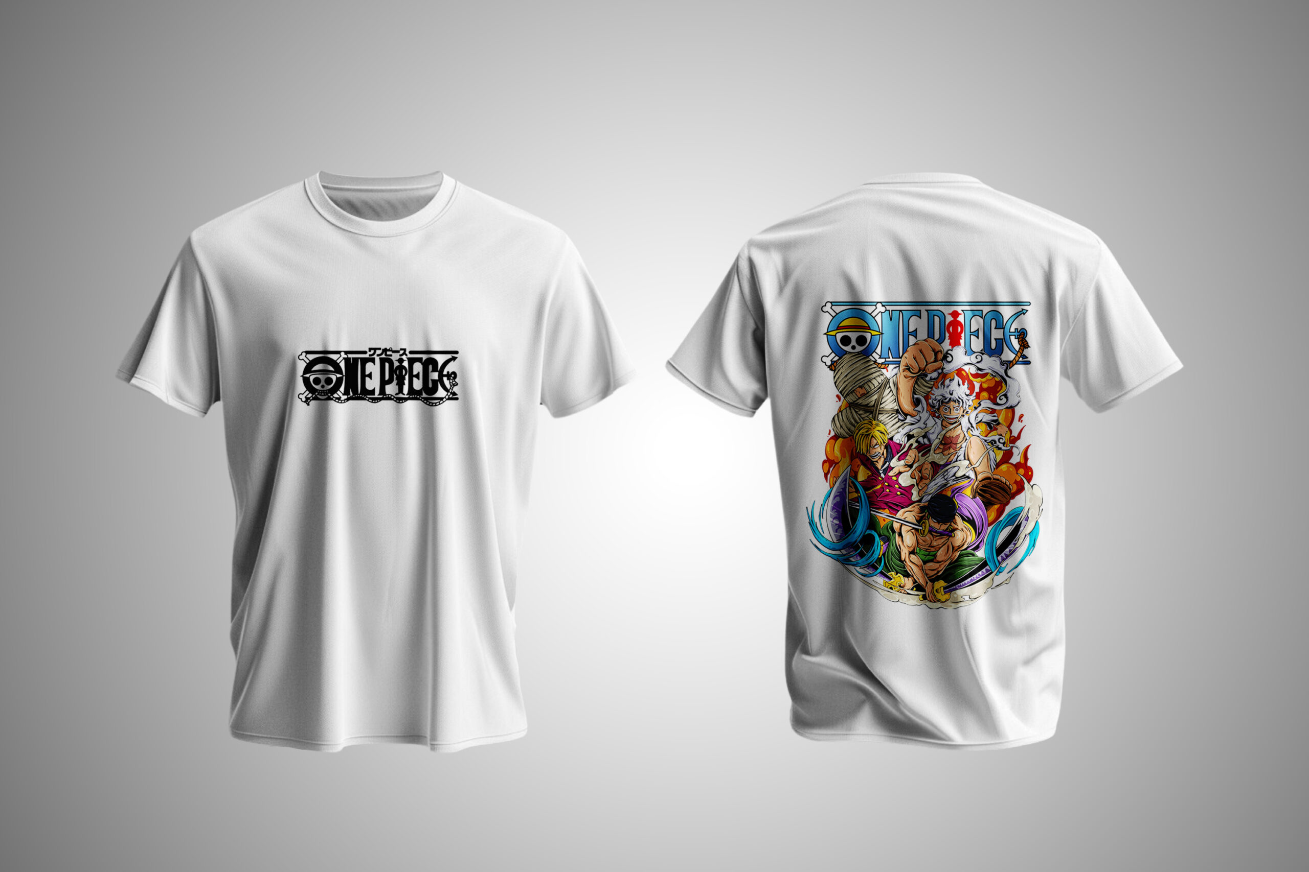 One Piece Peak of the Monster Trio T-shirt | Unisex - Image 3