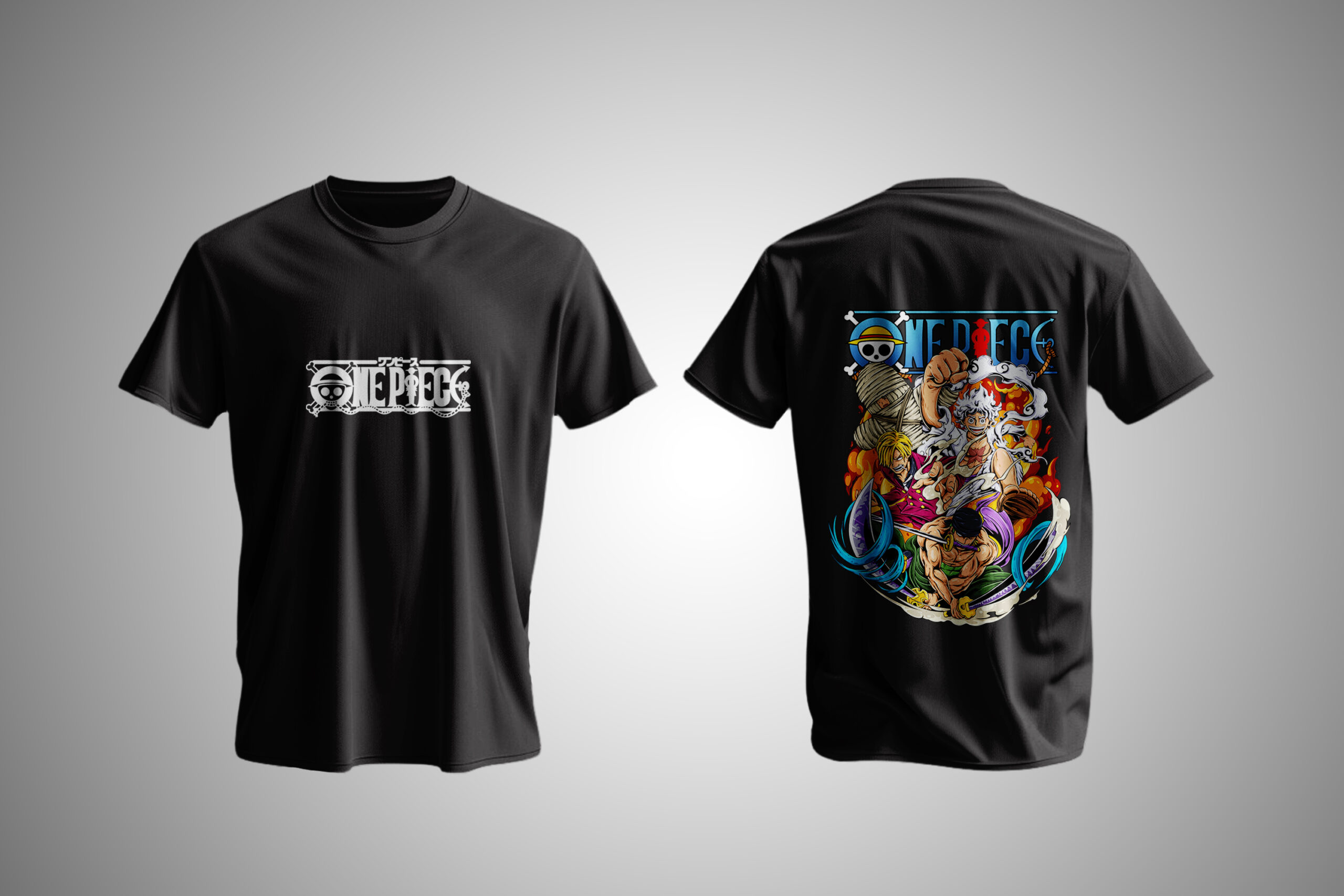 One Piece Peak of the Monster Trio T-shirt | Unisex - Image 6